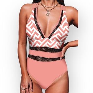 Eytino Women’s One Piece Swimsuit.  Size XL